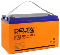 аккумулятор Delta DTM 12100 L аккумулятор Delta DTM 12100 L