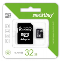 карта памяти SmartBuy 32Gb microSDHC Class 10