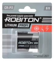 литиевая батарейка для фотовспышки Robiton CR-P2 PROFI-BL1 литиевая батарейка для фотовспышки Robiton CR-P2 PROFI-BL1