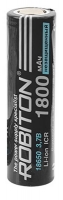 литиевый аккумулятор Robiton 18650 Li-Ion 1800 mAh  без защиты литиевый аккумулятор Robiton 18650 Li-Ion 1800 mAh  без защиты