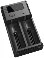 универсальное зарядное устройство на 2 канала NiteCore NEW I2  Intellicharge V2 универсальное зарядное устройство на 2 канала NiteCore NEW I2  Intellicharge V2