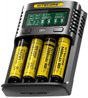универсальное зарядное устройство с дисплеем NiteCore UMS4 универсальное зарядное устройство с дисплеем NiteCore UMS4