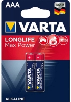батарейки (2 шт.) Varta LR03/AAA LONGLIFE Max Power-2BL