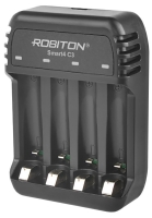 зарядное устройство для АА и ААА аккумуляторов Robiton Smart4 C3