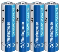 батарейки (4 шт.) Westinghouse LR6/AA Dynamo Alkaline-SP4