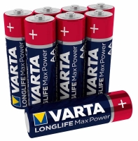 батарейки (8 шт.) Varta LR6/AA LONGLIFE Max Power-8BL