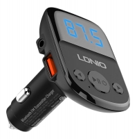 автомобильная зарядка с Bluetooth FM трансмитером LDNIO C706Q
