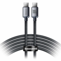 кабель передачи данных Baseus Crystal Shine Series Fast Charg Cable Type-C to Type-C 100W 2m