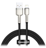 кабель передачи данных Baseus Cafule Series Metal Data Cable USB to IP 2.4A 1m