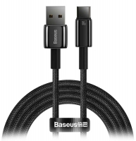 кабель передачи данных Baseus Tungsten Gold Fast Charging Data Cable USB to Type-C 100W 2m кабель передачи данных Baseus Tungsten Gold Fast Charging Data Cable USB to Type-C 100W 2m