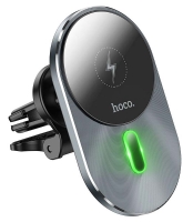магнитный держатель с беспроводной зарядкой Hoco CA91 Magic magnetic wireless fast charging car holder магнитный держатель с беспроводной зарядкой Hoco CA91 Magic magnetic wireless fast charging car holder