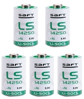 батарейки Saft LS 14250 (1/2AA) 5шт.