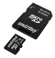 карта памяти SmartBuy 128GB microSDXC Class10 U3