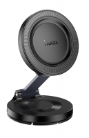 магнитный держатель MagSafe Hoco H61 Show folding ring magnetic car holder (dashboard)