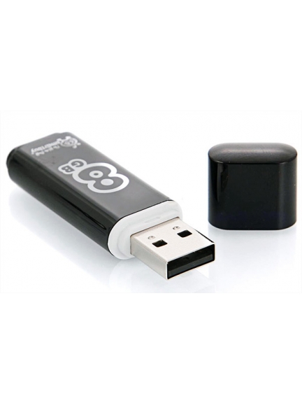 флешка USB SmartBuy Glossy series 8Gb
