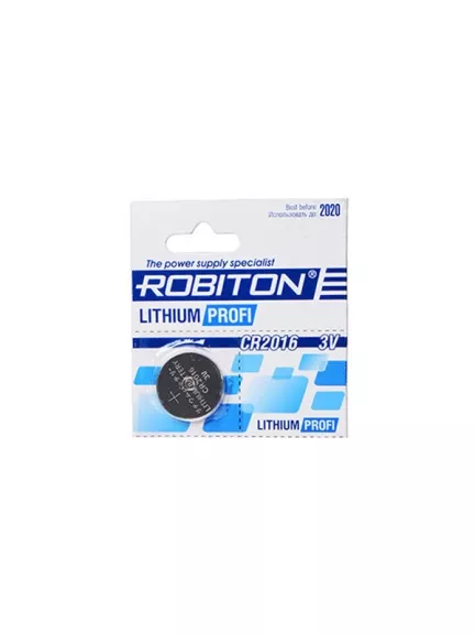 батарейка Robiton CR2016 PROFI-5BL