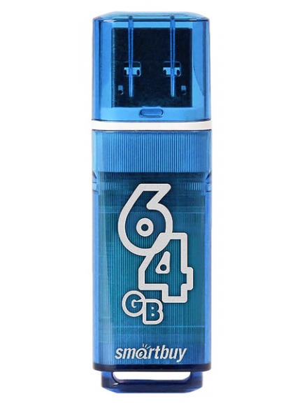 флешка USB SmartBuy Glossy series 64Gb