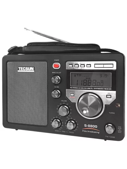 всеволновый цифровой радиоприемник с пультом Tecsun S-8800 (export version)