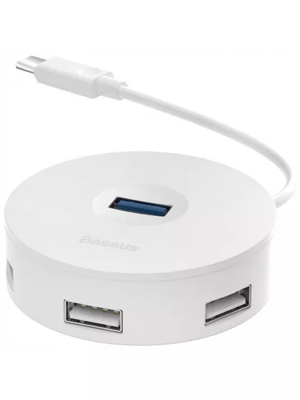 концентратор USB 3.0 Baseus round box HUB adapter Type-C