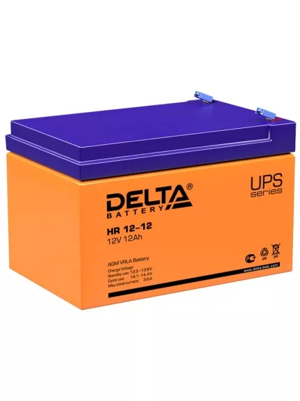 аккумулятор для ИБП Delta HR 12-12