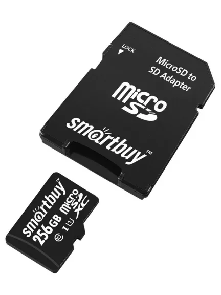 карта памяти SmartBuy 256GB microSDXC  Class 10 UHS-1
