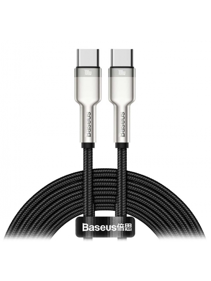 кабель передачи данных Baseus Cafule Series Metal Data Cable Type-C to Type-C 100W 2m