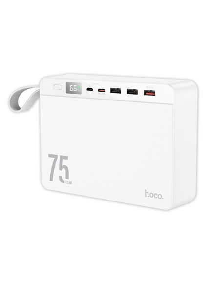 внешний аккумулятор большой емкости Hoco J94 Overlord 22.5W fully compatible power bank(75000mAh)