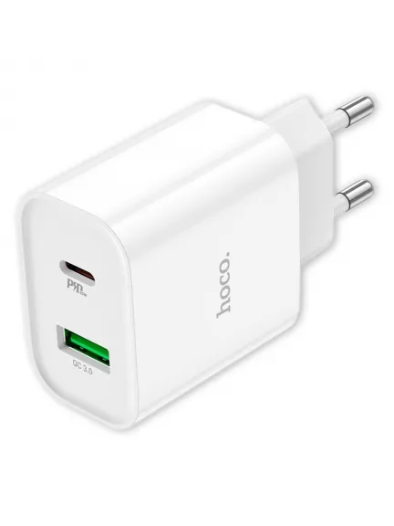 зарядное устройство Hoco C80A Plus Rapido PD20W+QC3.0 charger