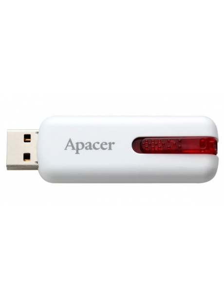 флешка USB Apacer AH326 64Gb white