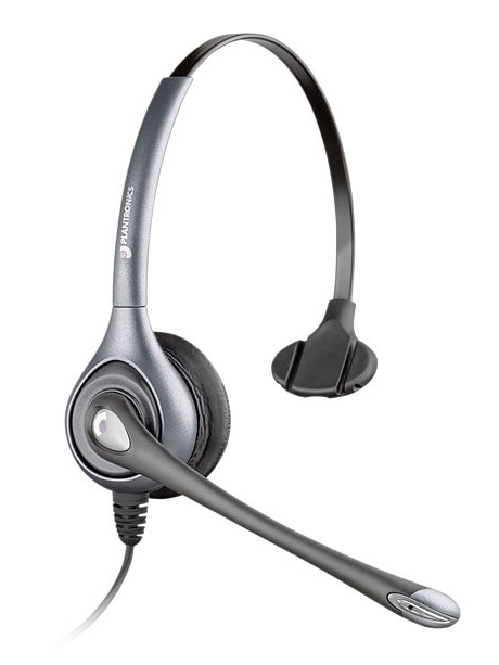 Профессиональная гарнитура call-центра Plantronics Supra Plus NC Wideband (PL-HW351N/A) QD 