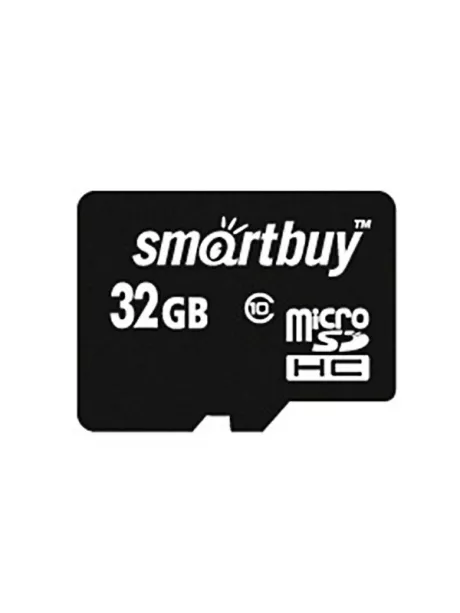 карта памяти SmartBuy 32Gb microSDHC Class 10 без адаптера black