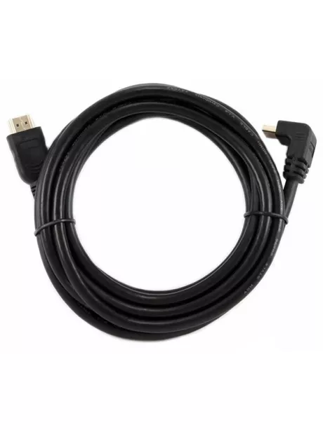 HDMI кабель Gembird HDMI>HDMI v1.4 (19M/19M) 3.0м угловой 
