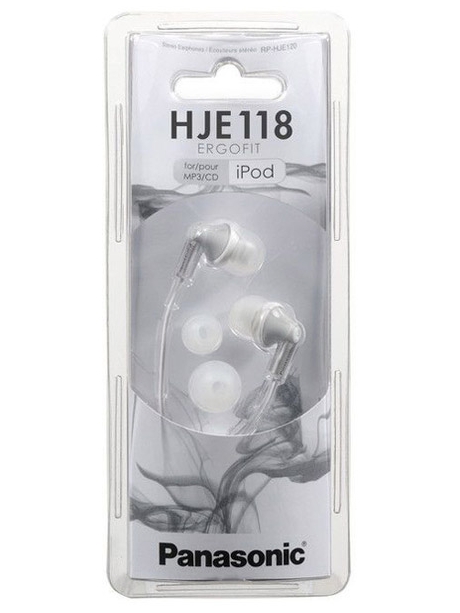 наушники Panasonic RP-HJE118 silver
