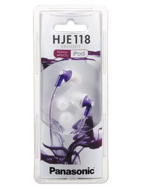 наушники Panasonic RP-HJE118 purple