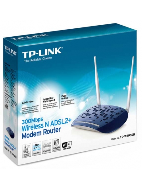 ADSL-модем TP-LINK ADSL2 + TD-W8960N 