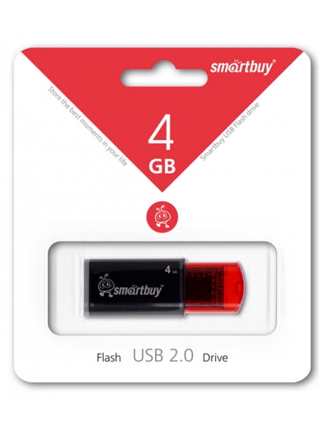 флешка USB SmartBuy Click 4GB black