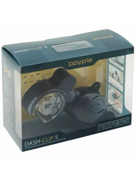 автомобильный держатель для смартфона Ppyple Dash-Clip5 black