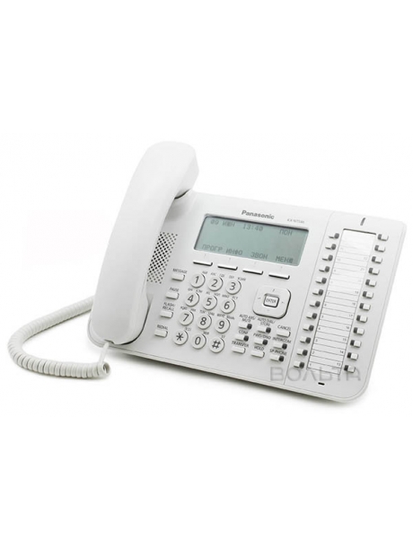 системный IP-телефон Panasonic KX-NT546RU white