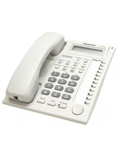 системный телефон Panasonic KX-T7730RU white