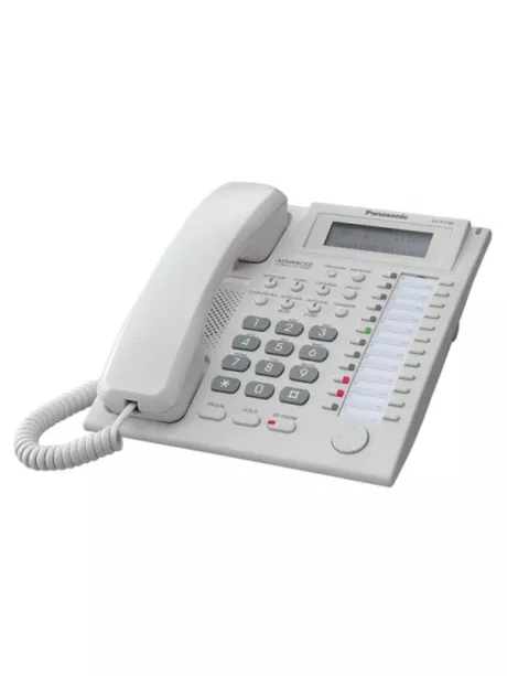 системный телефон Panasonic KX-T7735RU white
