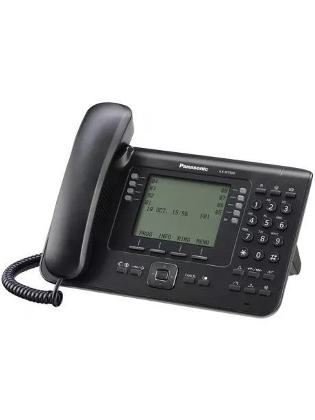 системный IP-телефон Panasonic KX-NT560RU black