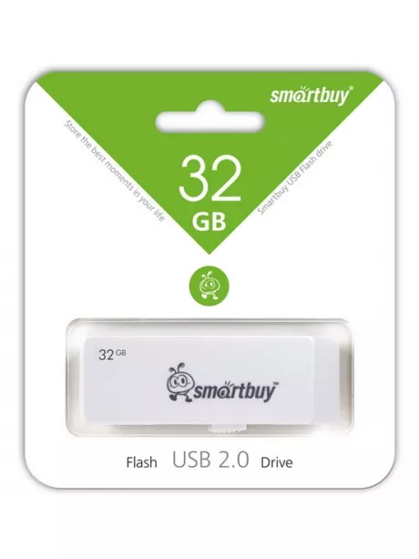 флешка USB SmartBuy Dash 32GB white
