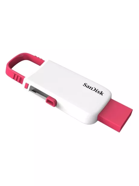 флешка USB SanDisk CZ59 Cruzer U 32Gb white/pink