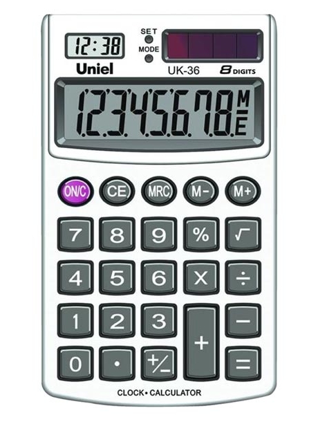 карманный калькулятор Uniel UK-36 