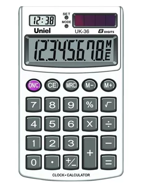 карманный калькулятор Uniel UK-36 