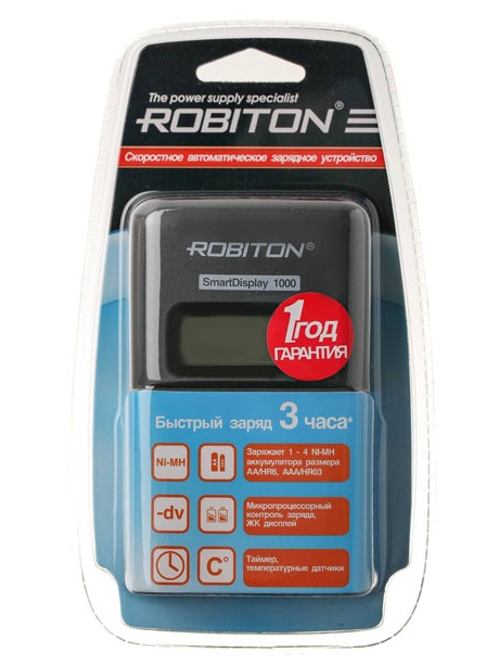 зарядное устройство Robiton SmartDisplay 1000 
