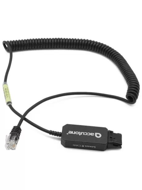 Адаптер  PL HIS Accutone Lexsus Cord II QD PLT-RJ 