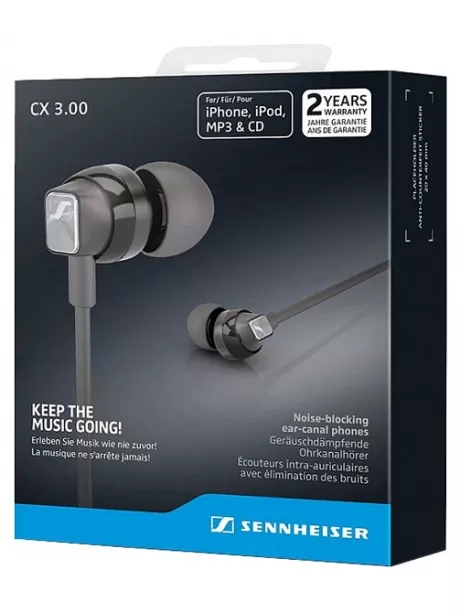 наушники Sennheiser CX 3.00 black