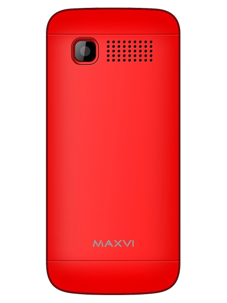 телефон для пожилых Maxvi B2 red
