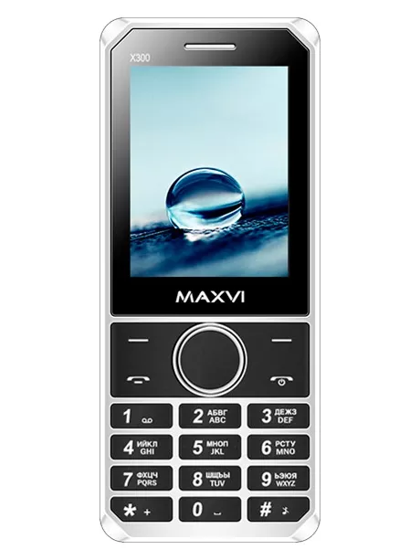 мобильный телефон Maxvi X300 black